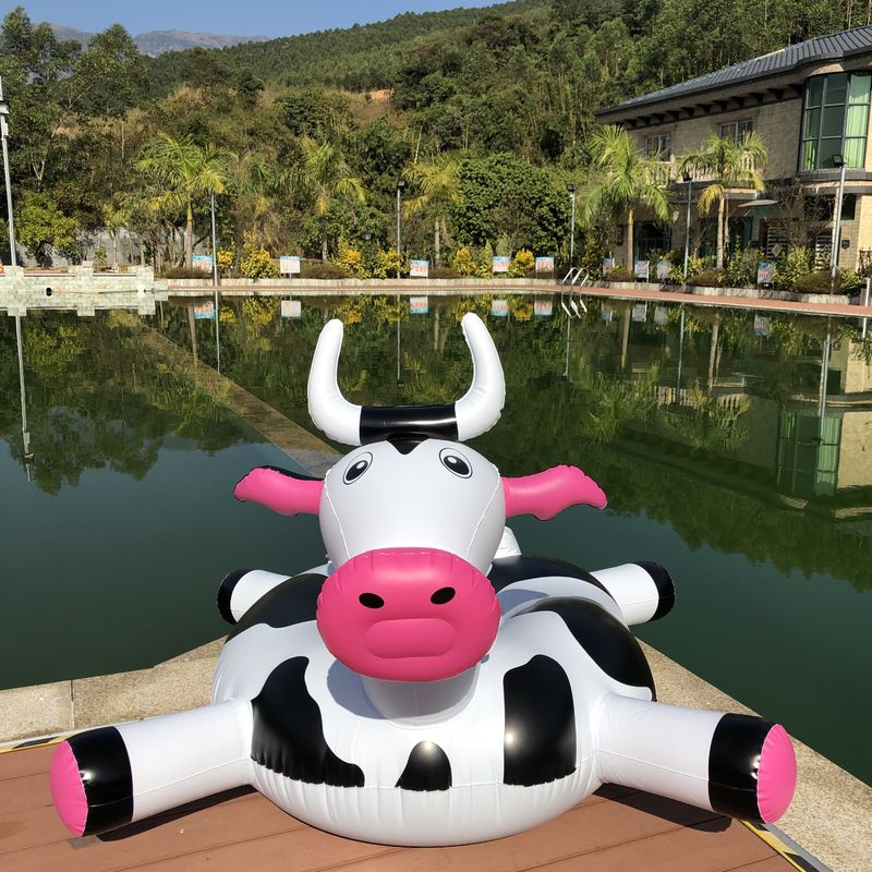 190×190×130cm 膨らませられるプール フローター 動物形 プール フローター 椅子の島