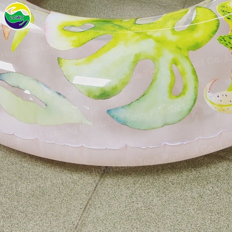 PVC 150KG 充気式 泳輪 浮遊式 インスタグラム スタイルの 吹き上げ式 リング プール