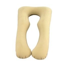 LC フラックス型PVC柔らかい膨らませられる妊娠枕 U型全身妊娠枕 寝用の膨らませられる妊娠枕