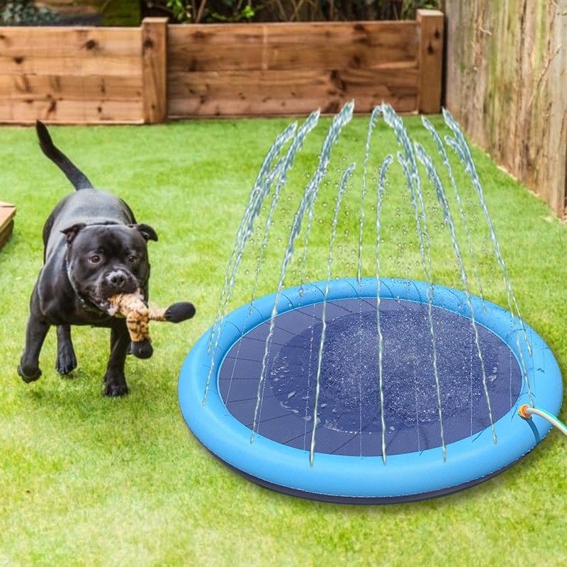 犬用のLC水スプレースプリンクラー ペット用シャワースプリンクラー PVCペット用玩具 犬用スプリンクラー