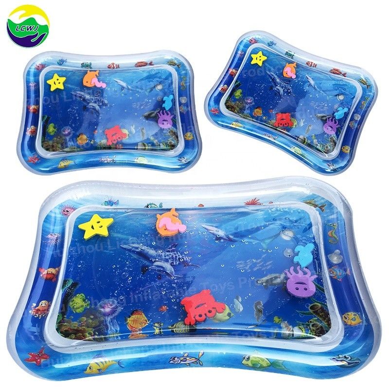 66 X 50cm 赤ちゃん用水玩具 オドム 3〜12ヶ月 赤ちゃん用充氣式腹時間用水マット